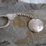 Silver Aries keyring: The c..