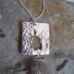Silver rabbit pendant : A C..