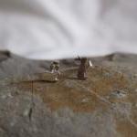 Silver Rabbit earrings: A p..