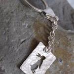 Silver Rabbit earrings: A p..