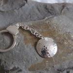 Silver Cancer keyring: The ..