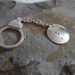 Silver Cancer keyring: The ..
